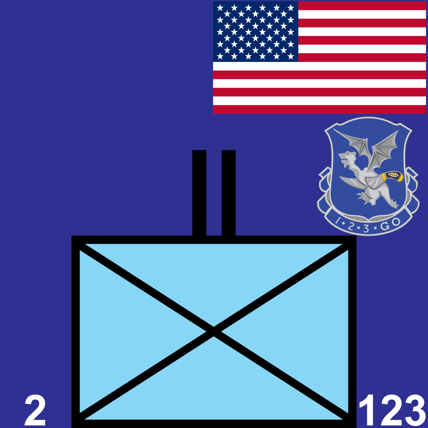 2d Battalion, 123rd Infantry Regiment icon